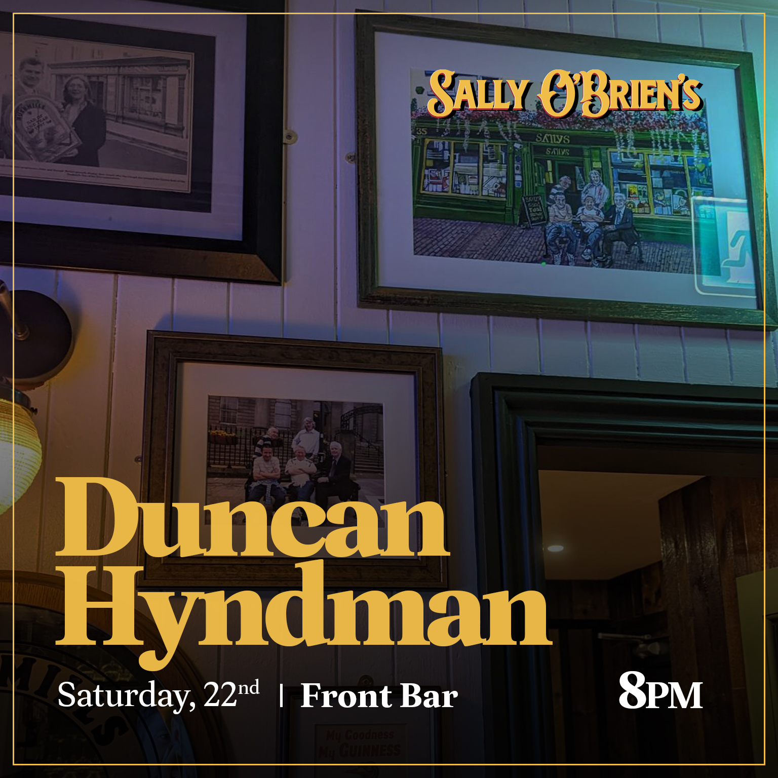 Duncan Hyndman | Front Bar | 8pm