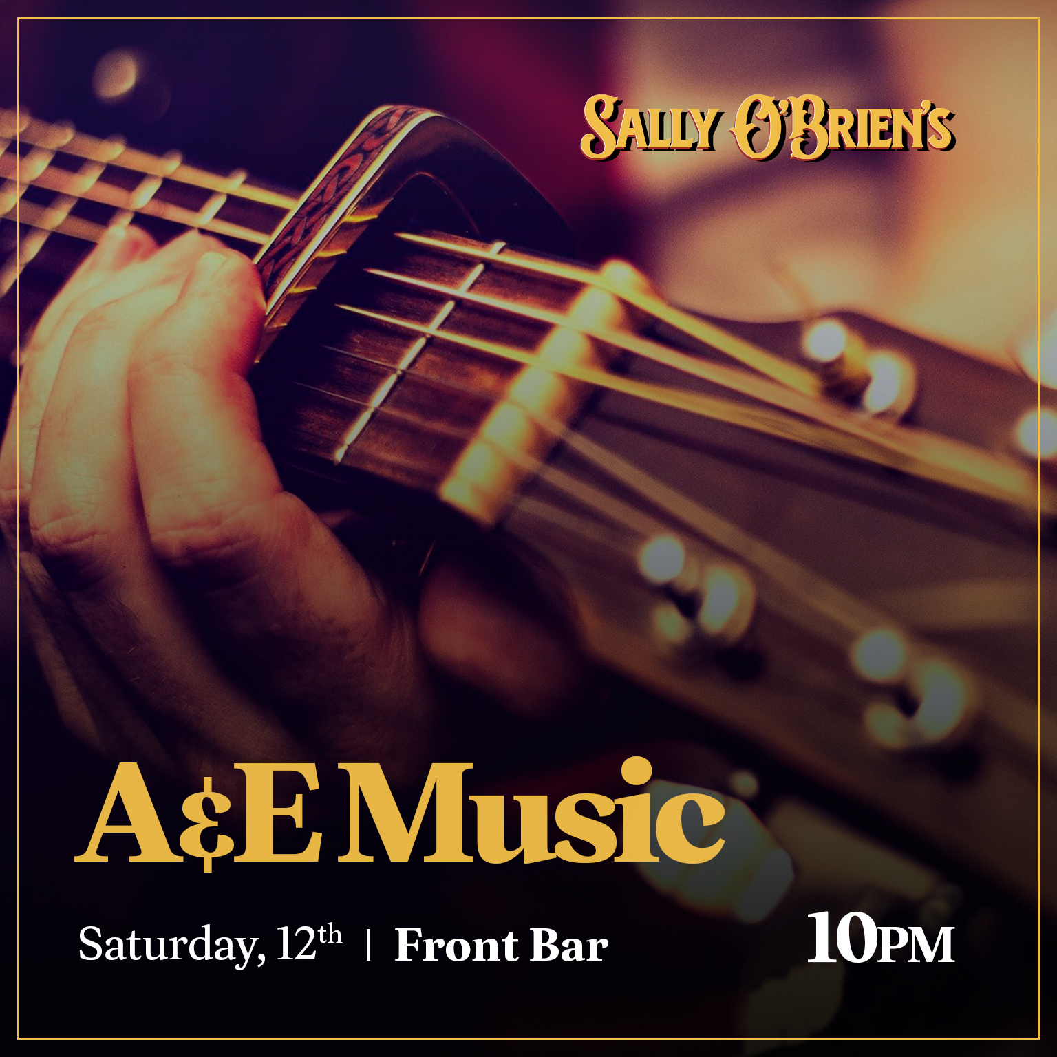 Sat, 12th | A&E Music | 10pm